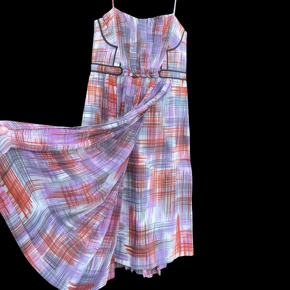 Rachel Comey Multicolor Plaid Midi Dress - Picture 5 of 7
